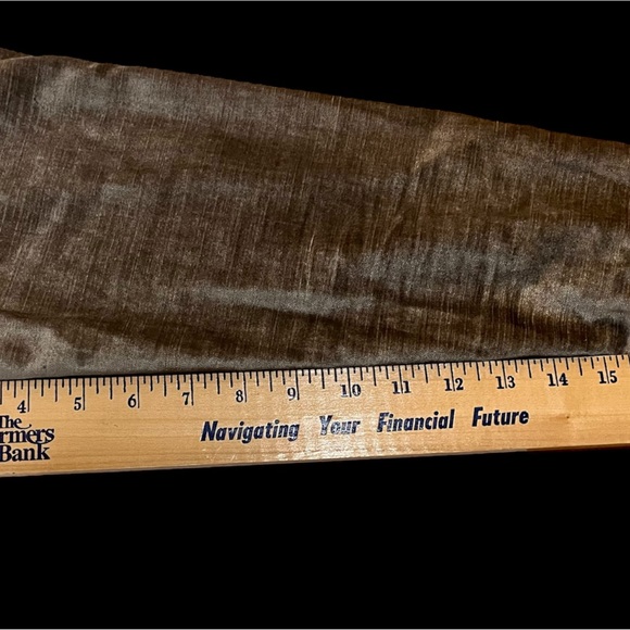 Cabi Gray/Ash Crushed Velvet Topper Cropped Jacket With Pockets Size Large - Picture 7 of 7